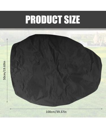 Wheelchairs Accessories Wheelchair Cover 39x20" Black Oxford Cloth Waterproof Mobility Scooter Cover with Four Elastic Wraps & Fastening Tapes for Electric Wheelchairs Mobility Scooter - Buy Online on SooperMarket.com