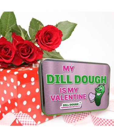 Valentine's Dill Dough - Playful Edible Gift for Her or Him Heart-Shaped Unique Present Delicious Fun for Romantic Occasions & Special Celebrations - Buy Online on SooperMarket.com