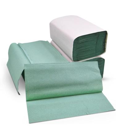 Defacto 5000 Zigzag Paper Towels - 25x23 cm Folding 1 Layer Green - Ideal for Donors - Buy Internationally - Buy Online on SooperMarket.com