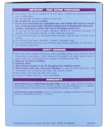 SoftSheen Carson Precise NoLye Supreme Relaxer Twin Pack - 1 Count - Buy Online on SooperMarket.com