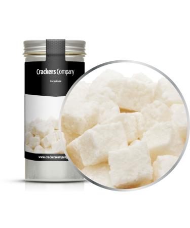 x 70g coconut cubes candied from coconut meat PREMIUM QUALITY low fat lactose free salt free 5 x 70g in ALU tin (350g)