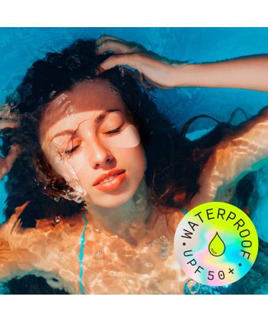 Sun Patch Reusable Under Eye Sunblock Patches - UPF 50 Face Stickers for UV Protection - Sunkiss (Nude) - 1 Pack/4 Pairs - Buy Online on SooperMarket.com