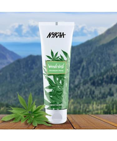 Wanderlust Body Scrub - Himalayan Hemp by Nykaa Naturals | Exfoliating Scrub for Women - 4.93 oz | Shop Internationally - Buy Online on SooperMarket.com