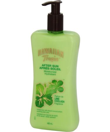 Hawaiian Tropic Lime Coolada After Sun Moisturizing Lotion with Shea & Cocoa Butter 480mL - Buy Online on SooperMarket.com