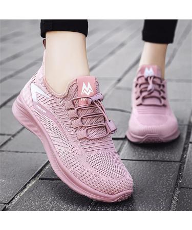 Buy Rytejfes Women s Sneakers - Stylish Slip-On Fabric Shoes in White Black and Pink | Barefoot Handball Shoes on Sale - EU Size 37 - Buy Online on SooperMarket.com
