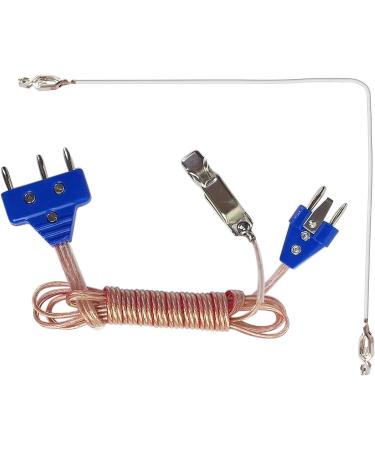 Set of 2 Body Cords for Fencing Sport - 2-pin Body Cords for Sabre and Foil Fencing - Includes Head-Wire - Buy Online on SooperMarket.com
