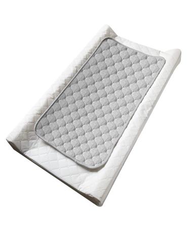 Waterproof Changing Pad Liners 26 x 13 - Hypoallergenic & Reusable - 3 Pack Portable Baby Diaper Change Mat - Gray - Buy Online on SooperMarket.com