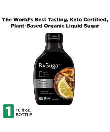 Buy RxSugar Organic Liquid Sugar 16 oz - All-Natural Sweetener - Buy Online on SooperMarket.com