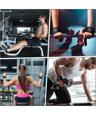 Amfun Padded Lifting Straps - Strength Training & Bodybuilding Aids for Men & Women | Professional Powerlifting Gear - Buy Online on SooperMarket.com
