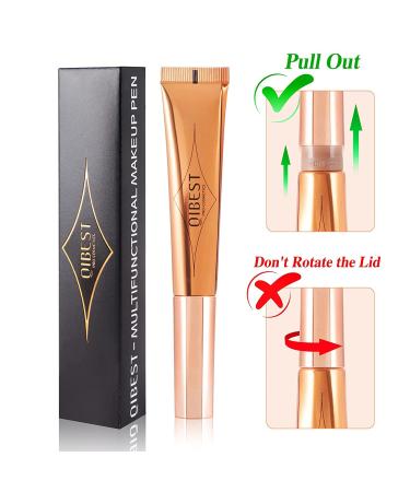 Liquid Contour Beauty Wall | Long-Lasting Face Highlighter & Bronzer Stick | 3PCS Shimmer Cream Makeup with Pillow Applicator - Buy Online on SooperMarket.com