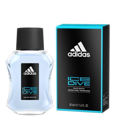 adidas Ice Dive Eau de Toilette 1.7 fl oz (Pack of 1) Notes of Lavender Sandalwood and Vanilla Men's Fragrance Long Lasting Sporty Fragrance Travel Size 1.7 Fl Oz (Pack of 1) Eau De Toilette - Buy Online on SooperMarket.com