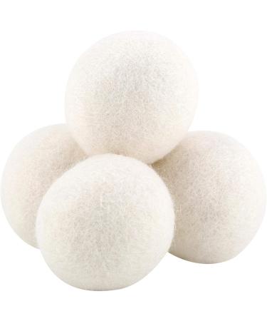 Wool Dryer Balls Reduce Static Wool Fiber Wool Dryer Ball Laundry Wool Balls Wool Balls for Home Hotel Apartment Dorm Room - Buy Online on SooperMarket.com