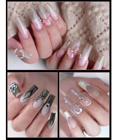 Kalolary 120pcs Dual Nail System Forms - Full Cover Gel Nail Tips for Acrylic Nail Art Extension 12 Sizes with Scale - Buy Online on SooperMarket.com