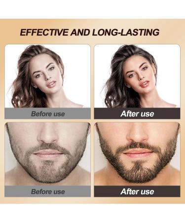 Sularpek Hairline Powder Hairline Powder Instantly Conceals Hair Loss Hairline Shadow Powder for Thinning Hair for Women and Men Bald Spots Eyebrows Beard Line Dark Brown - Buy Online on SooperMarket.com