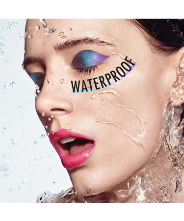 BEPHOLAN Purple Metallic Eyeliner Pencil | Long-Lasting 24h Waterproof Eyeliner Pen | Blue Purple Shifting Colors Glitter | Colored Eyeliner for All-Day Wear - Buy Online on SooperMarket.com