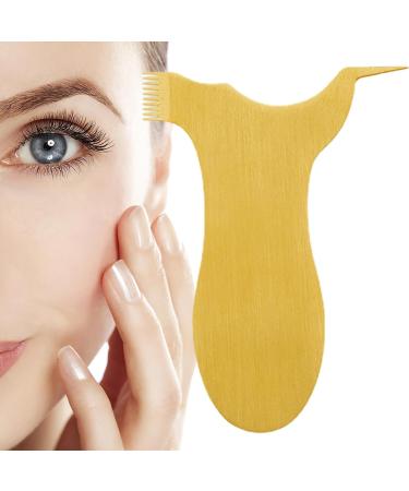 Bexdug Y Lash Lift Tool - Stainless Steel Eyelash Perm Lift Brush Reusable Y Shape Grafting Eyelash Lift Brush for Girls Women Gold T - Buy Online on SooperMarket.com