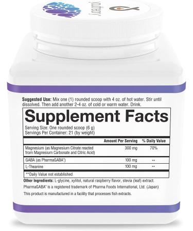 Youtheory Relax Magnesium Powder with L-Theanine - Stress Relief Berry Flavor 4.4 oz - Buy Online on SooperMarket.com