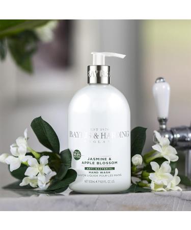 Baylis & Harding Anti-Bacterial Hand Wash Bundle - 9 x 500ml (Rhubarb & Pink Pepper, Jasmine & Apple Blossom) - Vegan Friendly - Buy Online on SooperMarket.com