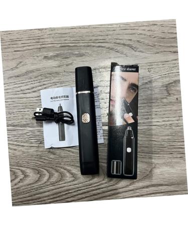 Buy Hemoton Nose Hair Trimmer - Dual Blade Portable Electric Face Trimmer | Waterproof Keychain Design for Men - Buy Online on SooperMarket.com