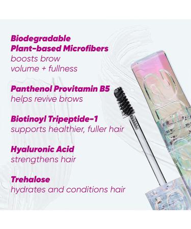 Kosas Air Brow Fluff & Hold Treatment Gel | Longwear Tinted for Fuller Brows - Clear - Buy Online on SooperMarket.com