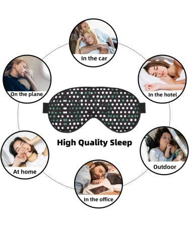 Shop Cute Polka Dot Soft Sleep Eye Mask - Breathable Eye Patch for Travel & Relaxation | International Shipping Available - Buy Online on SooperMarket.com