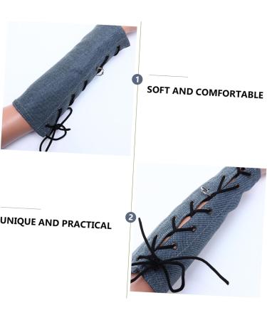 HAPINARY Parrot Arm Cover Bird Training Pad Pet Shoulder Pad Bird Shawl Bird Supplies Cotton 25x11cm Blue - Buy Online on SooperMarket.com