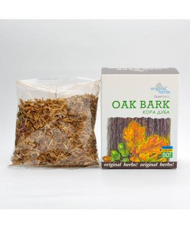 OAK BARK QUERCUS L | Original Herbs Herbal Tea Wild Crafted Herbs Tea 50g