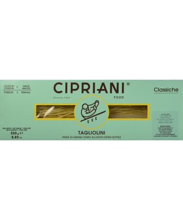 Cipriani Food Tagliolini Extra Thin Egg Pasta 8.82 Oz.