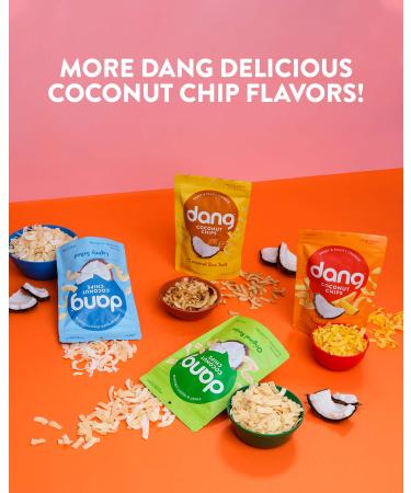 Dang Coconut Chips Lightly Salted 3.17 oz | Healthy Snack | Gluten-Free - Buy Online on SooperMarket.com