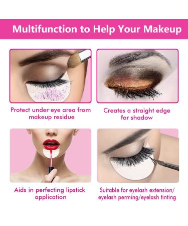 TailaiMei 120 Pcs Eyeshadow Shields - Makeup Residue Prevention Stencils for Eyes, Gel Pads for Eyeliner, Extensions & Lips - Buy Online on SooperMarket.com