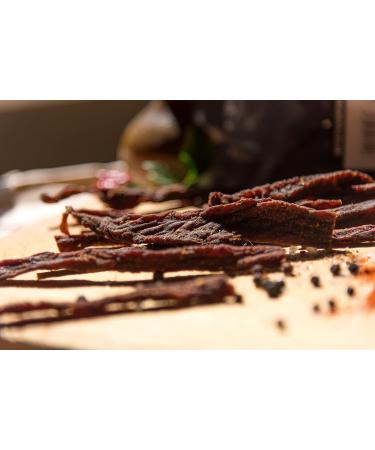 Biltong Boss Chilli Bites (Snap Sticks) - High Protein Snack for Paleo, Keto, Atkins Diets - 200g - Buy Online on SooperMarket.com