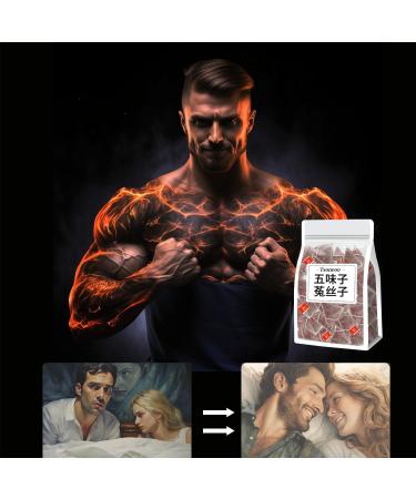 Five Flavors Goji Berry Tea 50 Bags/Box Four Famous Five Flavors Wolfberry Tea Schisandra Dodder Tea (1PC) - Buy Online on SooperMarket.com