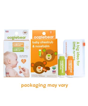 OoogieBear Organic Body Balm - Relief for Dry Itchy Skin & Congestion - Safe for Infants - Travel Size with Pouch - Doctor Made - Buy Online on SooperMarket.com