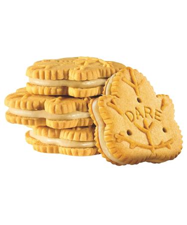 Dare Maple Leaf Crme Cookies - Classic Canadian Cookie with Real Maple Syrup - Peanut Free - 10.6 Ounces (Pack of 12) - Buy Online on SooperMarket.com