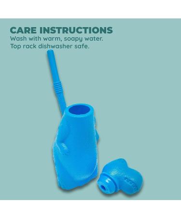 Brite Concepts Dinosaur Sippy Cup Bottle for Kids - 6 oz Capacity (Colors Vary) - Buy Online on SooperMarket.com