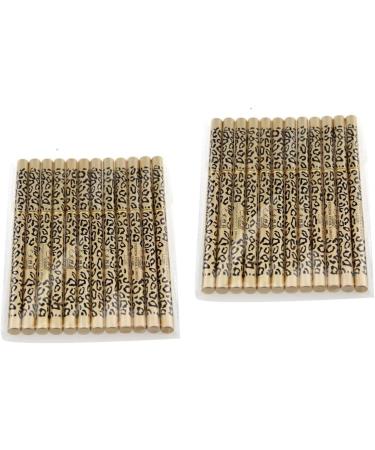 Angoily 2pcs Set 12pcs Brow Pencil Eyebrow Pen Eyeliner Pencil with Brush Iron Tube Double Head - Buy Online on SooperMarket.com