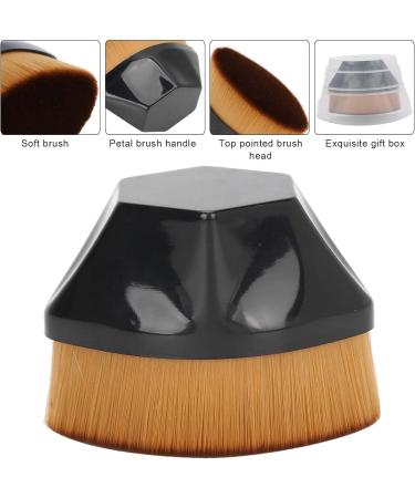 Foundation Brushes Makeup Brushes Fiber Hair for Micro Baking for Makeup Setting(Black) - Buy Online on SooperMarket.com