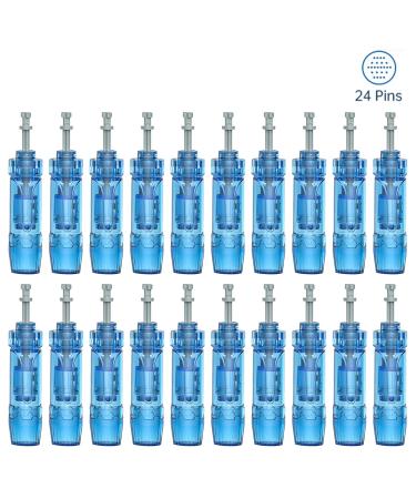Dr. Pen 24 Pins Cartridges - 20 Original Microneedling Needle Replacements for Ultima A8S M8S A9 | Best Quality Derma Pen Accessories - Buy Online on SooperMarket.com