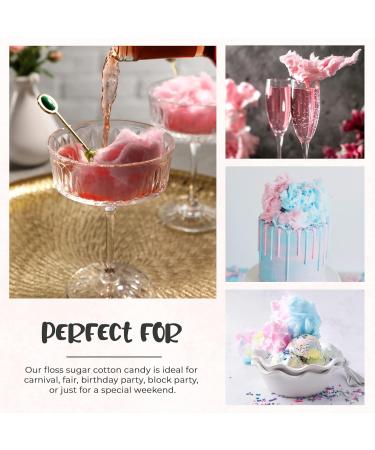 Baking Beauty and Beyond Passion Fruit Flavour Premium Floss Sugar - 400g Bulk Cotton Candy Flossing Sugar with Natural Ingredients - Buy Online on SooperMarket.com