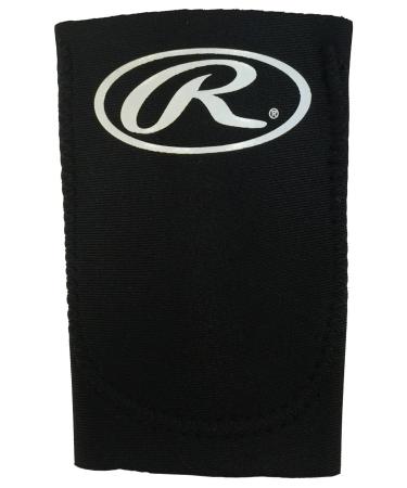 Rawlings | Protective Wrist Guard | Baseball/Softball | Adult & Youth Sizes | Black ADULT Black