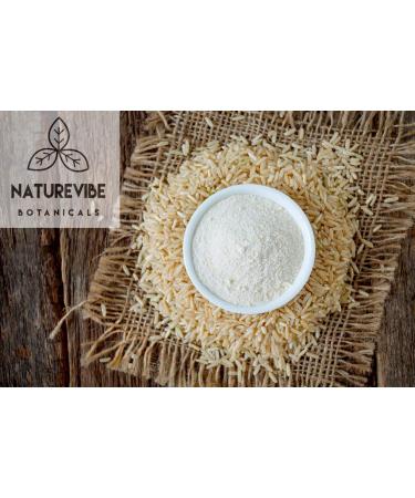 Naturevibe Botanicals Organic Brown Rice Flour (2lbs) - Gluten-Free Protein-Rich Cooking Ingredient - Buy Online on SooperMarket.com