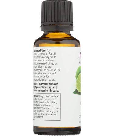 Now Foods Lime Essential Oil 1 fl oz - 100% Pure & Natural Aroma - Buy Online on SooperMarket.com