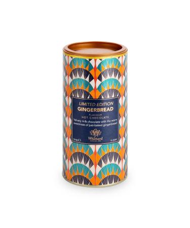 Whittard of Chelsea Limited Edition Gingerbread Flavour Hot Chocolate warm 350g Blue Pack of 1 Chocolate 350 g (Pack of 1)