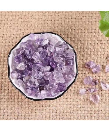 Natural Crystals and Stones 100g Purple Amethyst Quartz Stone Gravel 9mm-15mm for for Decoration kaixun - Buy Online on SooperMarket.com