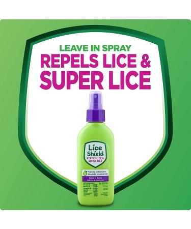 Lice Shield Leave in Spray 5 Fl Oz - Repels Lice with Essential Oils - Buy Online on SooperMarket.com