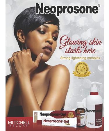 NEOPROSONE Skin Brightening Cream 1.7 Fl oz/50 ml | Fade Dark Spots on Face, Elbows, Knees & Body | Alpha Arbutin, Lactic Acid, Castor Oil - Buy Online on SooperMarket.com