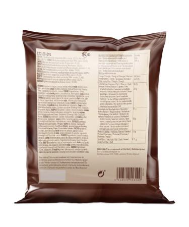 CALLEBAUT Recipe No. 823 Whole Milk Chocolate Callets - 33.6% Cocoa 400g | Premium Couverture Chocolate for Baking & Confectionery - Buy Online on SooperMarket.com