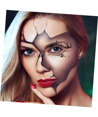 Healeved 4 Pairs Halloween Temporary Eyeliner Stickers Stickers Eyeshadow Temporary Eyeliner Decals - Buy Online on SooperMarket.com