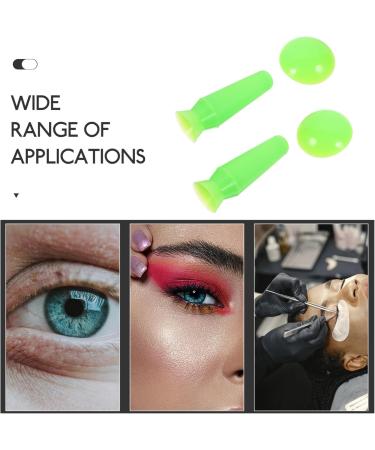 Healvian Silicone Eyeball Cover Set - Flexible Eye Pad & Surgery Protector in Green | International Shipping Available - Buy Online on SooperMarket.com