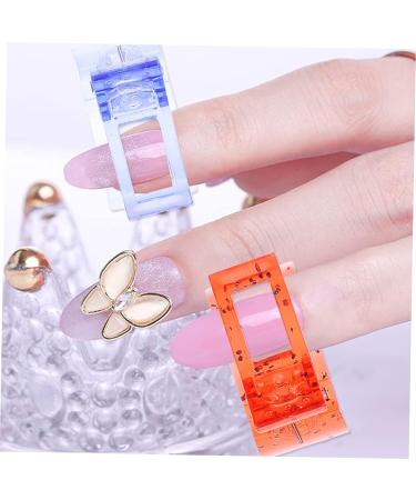 Mikinona 36 Pcs Nail Clip Plastic Finger Extension Clip Nail Binder Clips Food Bag Clips Nail Tip Clips Finger Nail Tip Nail Forms Clips Nail Dip Kits Clips for Nails Nail Gel Heavy Clamp 1 count (Pack of 1) Red Bluex3pcs - Buy Online on SooperMarket.com